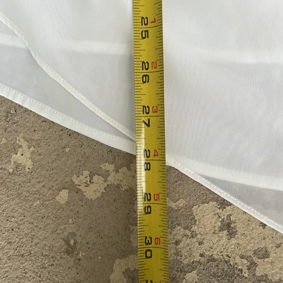 Like new Calvin Klein asymmetrical sleeveless dressy top - Picture 8 of 11